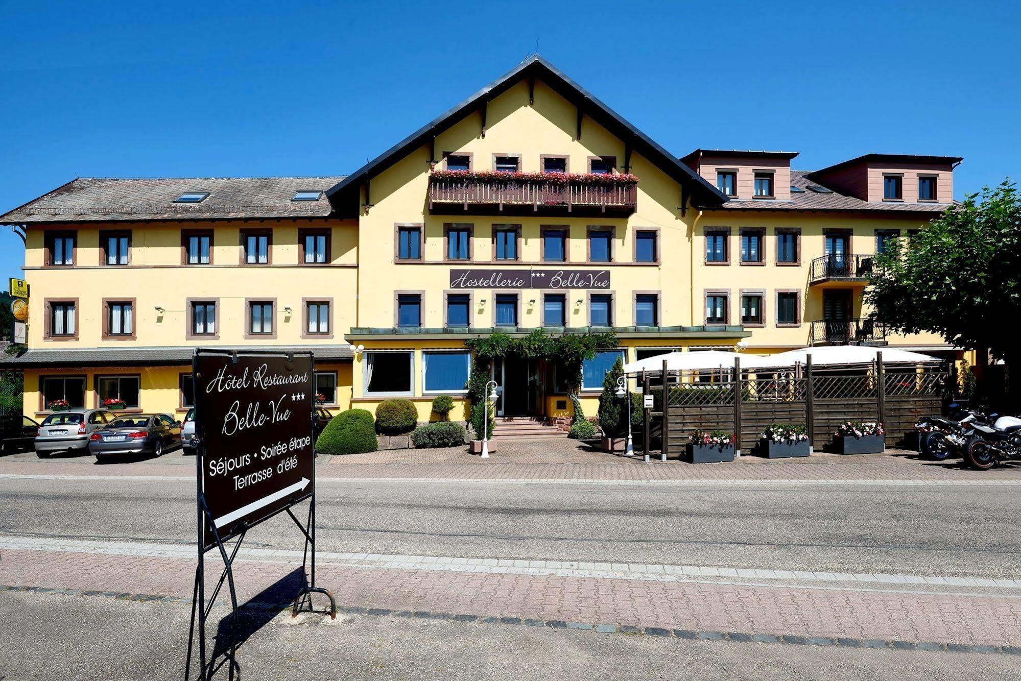 Logis Hostellerie Belle-Vue Wangenbourg-Engenthal Buitenkant foto